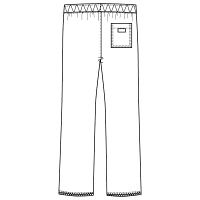 フォーク ストレートパンツ ナイト EL 5019SC-9-3L 1枚　スクラブ（直送品）