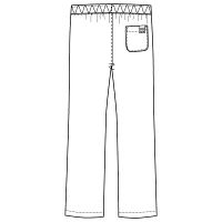 フォーク メンズストレートパンツ ネイビー 4L 5018SC-7 1枚　スクラブ（直送品）