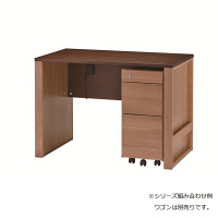 イトーキ（ITOKI） トレフ 平机 引出し無し ハーモニー 幅1050×奥行600×高さ730mm 1台（2梱包）（直送品）