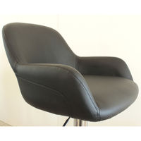 【軒先渡し】東馬（Tohma） エフ バーチェアー ブラック　1脚　（直送品）