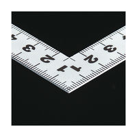 シンワ測定 曲尺平ぴた シルバー 30cm 表裏同目 JIS 10297 1セット(1本×5)