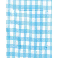 ボンマックス チェックプリントポロシャツ（半袖） 男女兼用 ピンク 4L FB4523U（直送品）