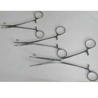 エスコ 130mm [曲]ロックピンセット EA595LA-31 1セット(5本:1本×5個)（直送品）