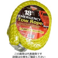 エスコ 2.7tonx 5.4m けん引ロープ EA982BT-12 1本（直送品）