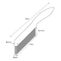 エスコ 9.5x130mm/250mm 電子機器用ブラシ(サンダーロン) EA109AK-1 1本（直送品）