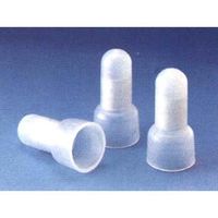 エスコ 2.0 絶縁閉端接続子(100個) EA538MC-22 1セット(500個:100個×5パック)（直送品）