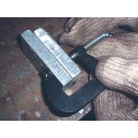 エスコ 0ー 50mm/ 32mm シャコ万力 EA526WE-50 1セット(3個)（直送品）