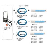 エスコ 11.1mm ブラシ(ナイロン製) EA115GC-1 1セット(5個)（直送品）