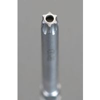 エスコ T15x89mm [Bore Torx]ドライバービット(ステンレス製) EA611BS-22 1セット(3個)（直送品）