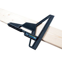 シンワ測定 シンワ 丸ノコガイド定規エルアングルフィット15cm 78034 1本(1個) 756-9530（直送品）