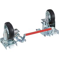 トラスコ中山 TRUSCO プレス製台車 ドンキーカート200番用 ブレーキ自在車輪付 200NJB 1台 414-5127（直送品）