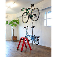 Hasegawa(長谷川工業) アルミ合金 踏み台 ルカーノ ツーステップ レッド 2段 56cm ML2.0-2(RD) 1台（直送品）