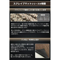 スクレイプマットH　シルバー　90×300cm　（直送品）