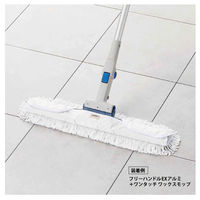 山崎産業 プロテック　ワンタッチワックスモップ【ワンタッチモップ(クリップモップ)用】モップ糸付 1個