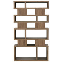 佐藤産業 ライクシェルフ（タイプTK） 幅900×高さ1550mm ライトブラウン LK155-90TK_LBR 1台　（直送品）