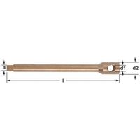 エスコ 1/2”x250mm エクステンションバー(ノンスパーキング) EA642LJ-410 1本（直送品）