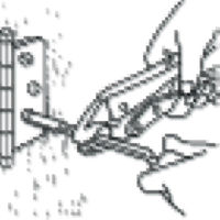 ロブテックス バイスプライヤー　カーブタイプ　178ｍｍ VM175 1丁