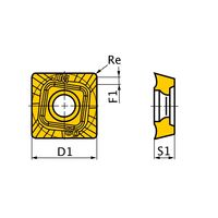 三菱マテリアル カッタ用インサート SOMT12T308PEERーJM:VP30RT 1セット(10個)（直送品）