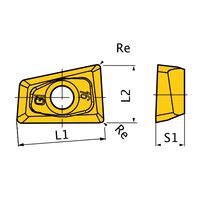 三菱マテリアル カッタ用インサート QOGT0830RーG1:VP15TF 1セット(10個)（直送品）