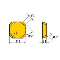 三菱マテリアル カッタ用インサート SEEN1504AFEN1:VP15TF 1セット(10個)（直送品）