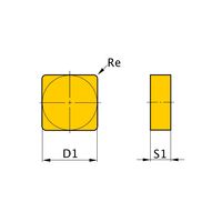 三菱マテリアル 旋削用インサート(ネガ) SNMN120408:MC5020 1セット(10個)（直送品）