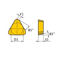 三菱マテリアル カッタ用インサート TPEN1603PPR:F7030 1セット(10個)（直送品）