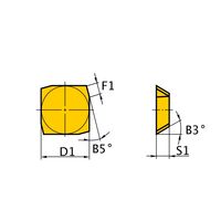 三菱マテリアル カッタ用インサート SFAN1203ZFFL2:HTI10 1セット(10個)（直送品）