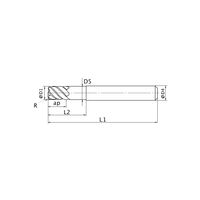 三菱マテリアル インパクトミラクルエンドミル VFSDRBD0600R030 1本（直送品）