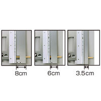シンワ測定　丸ノコガイド定規　エルアングル　60cm　併用目盛　補助板付　77883　（直送品）