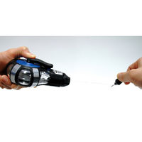 シンワ測定 ハンディチョークライン 5倍速手巻 粉付3倍太糸 ブルー 77560 1セット(3個)