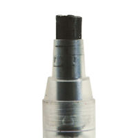 シンワ測定　工事用　ノック式クレヨン　7.0mm　黒　78463　1セット（10本）　（直送品）