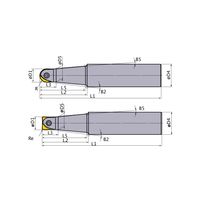 三菱マテリアル SRF形ボールエンドミル SRFH20S25L 1個（直送品）