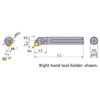 三菱マテリアル P形ボーリングバー A40TPCLNR12 1個（直送品）