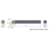 三菱マテリアル ディンプルバー FSCLC1008Rー06Eー2/3 1個（直送品）