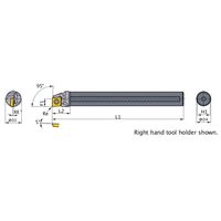 三菱マテリアル ディンプルバー FSCLP1210Rー08Eー1/2 1個（直送品）