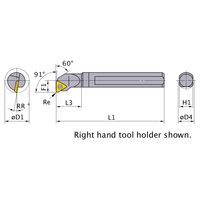 三菱マテリアル S形ボーリングバー S32SSTFCL16 1個（直送品）