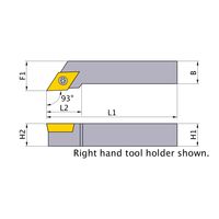 三菱マテリアル SPバイト SDJCL1616H11 1個（直送品）
