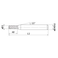 三菱マテリアル インパクトミラクルエンドミル VFMDD0300 1本(1個)（直送品）