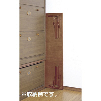 ファミリー・ライフ 木製折れ脚座卓 けやき色 幅1200mm 1台　（直送品）