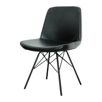 【軒先渡し】KT-88 チェア 54076830 ブラック 1脚　東馬　（直送品）