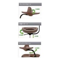 吉桂 iPole7（アイポール7）　オフィスチェア ノーマルキャスター ファブリック オレンジ J0152 1脚　（直送品）