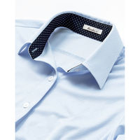 ボンマックス 半袖ブラウス ブルー 21号 RB4553-6-21 1着（直送品）