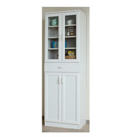 白井産業 セシルナ 台所回りの食器や小物をひとまとめに収納出来るカップボード（深型） 1台（直送品）