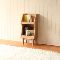 白井産業 ほこほこ ほっこりくつろげるナチュラル色のコンパクトラック 1台（直送品）