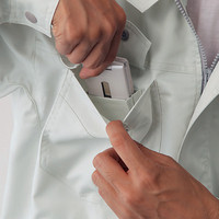 自重堂　制服百科　エコ５バリューブルゾン　シルバー　ＬＬ　81700（直送品）