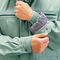 自重堂　制服百科　防寒コート　ネービー　ＬＬ　48073（直送品）