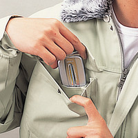 自重堂　制服百科　防寒ブルゾン（フード付）　ネービー　ＬＬ　48090（直送品）