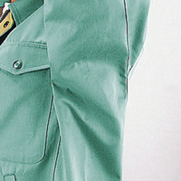 自重堂　制服百科　ノンプルブルゾン　マスタード　４Ｌ　430（直送品）