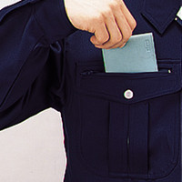 自重堂　制服百科　ストレッチブルゾン　アースグリーン　５Ｌ　40600（直送品）