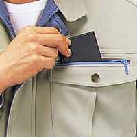 自重堂　制服百科　ストレッチブルゾン　アースグリーン　５Ｌ　40900（直送品）